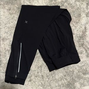 Mens Lululemon joggers with zippers